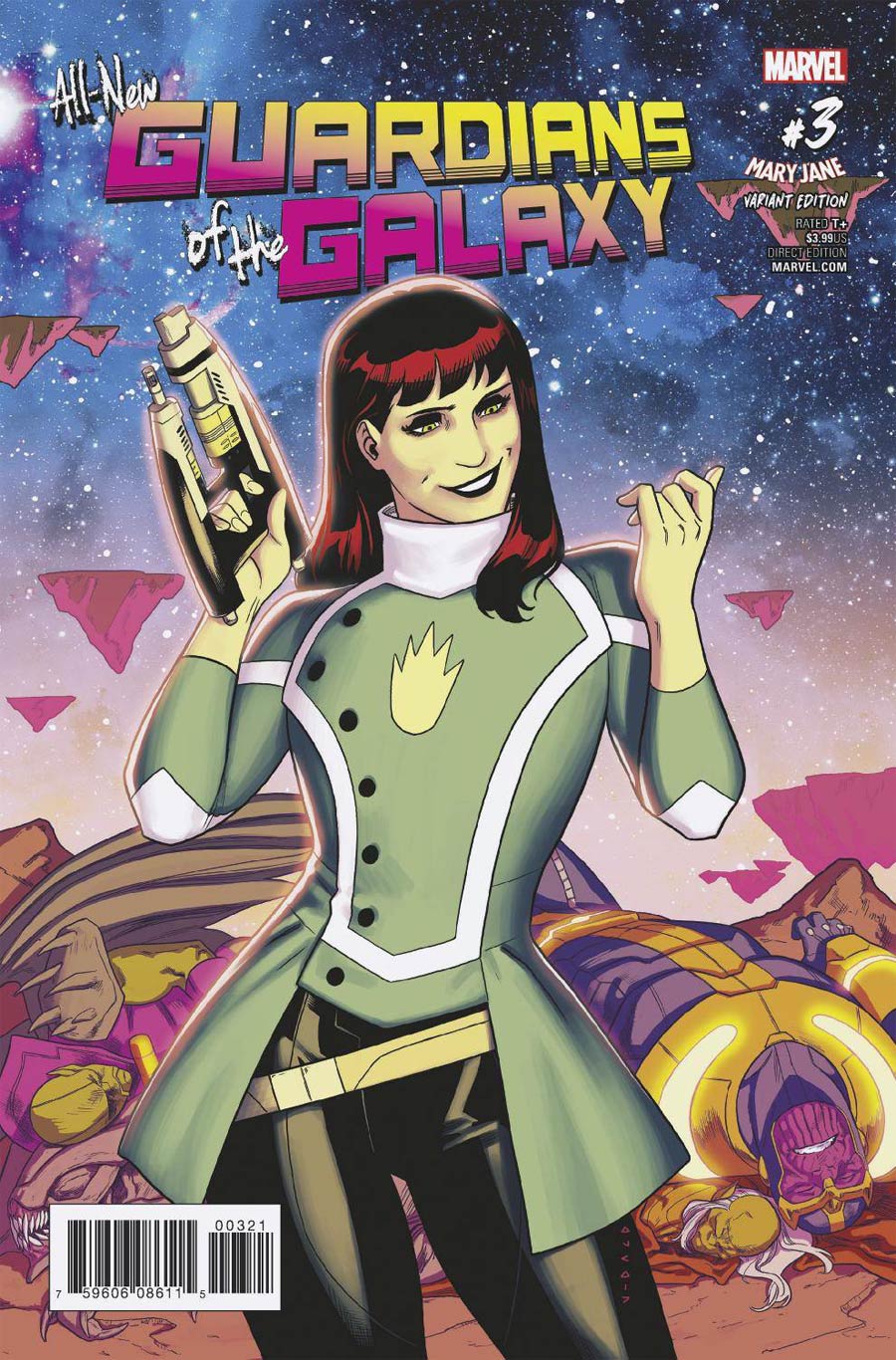 All-New Guardians Of The Galaxy #3 Cover B Variant Kris Anka Mary Jane Cover