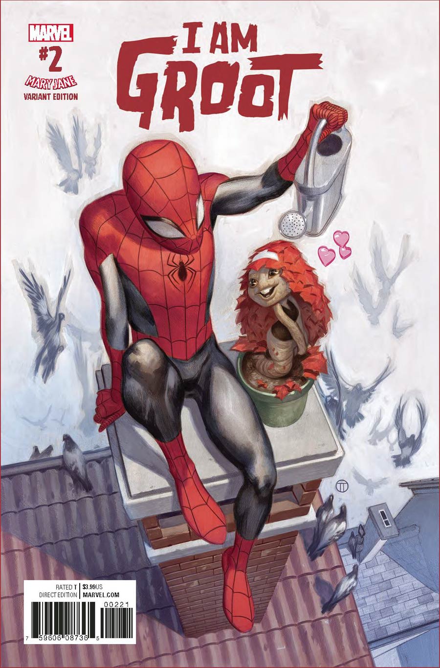 I Am Groot #2 Cover B Variant Julian Totino Tedesco Mary Jane Cover