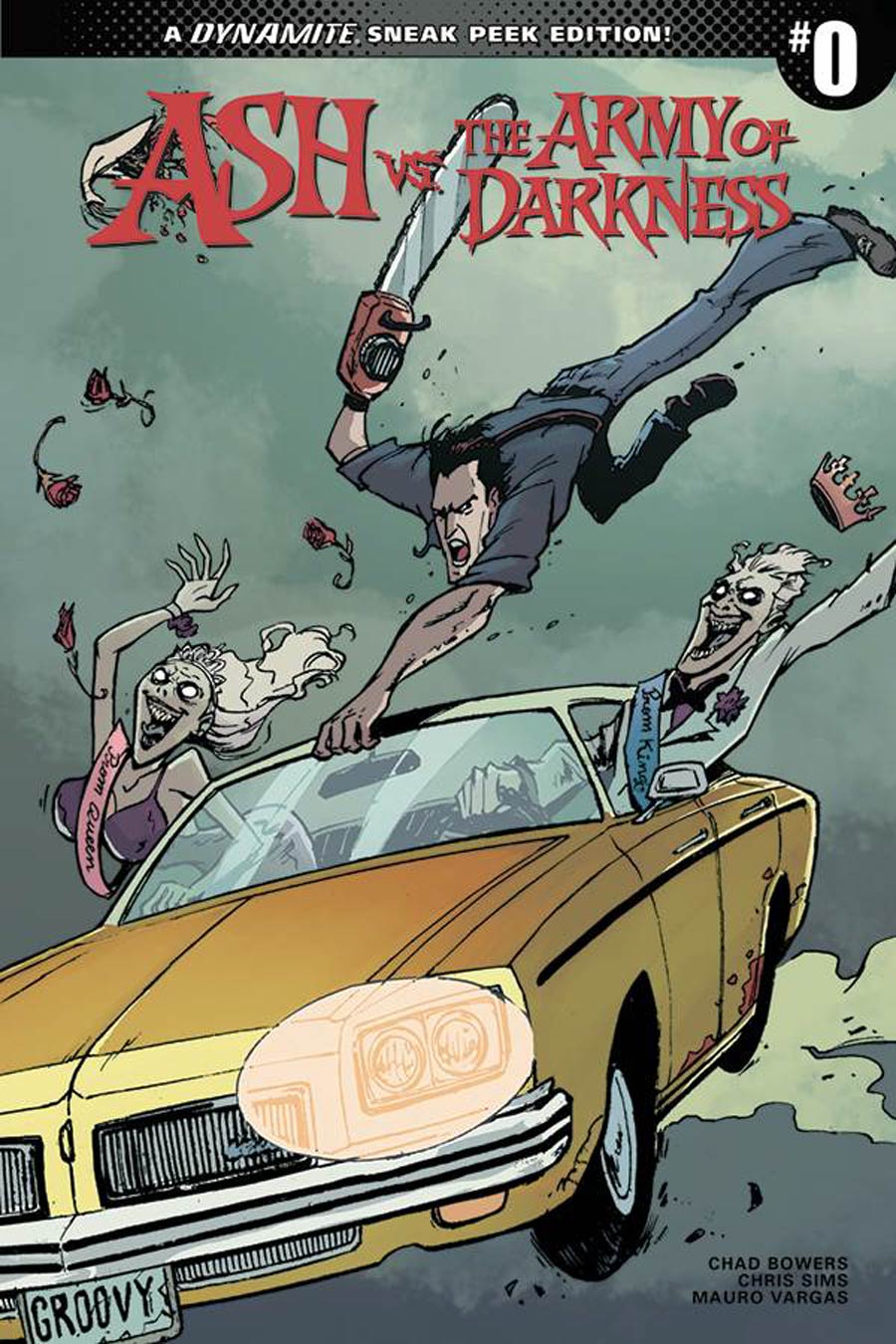 Ash vs The Army Of Darkness #0 Cover C Incentive Mauro Vargas Sneak Peek Variant Cover