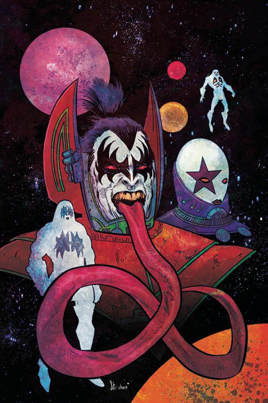 KISS Vol 3 #9 Cover D Incentive Kyle Strahm Virgin Cover