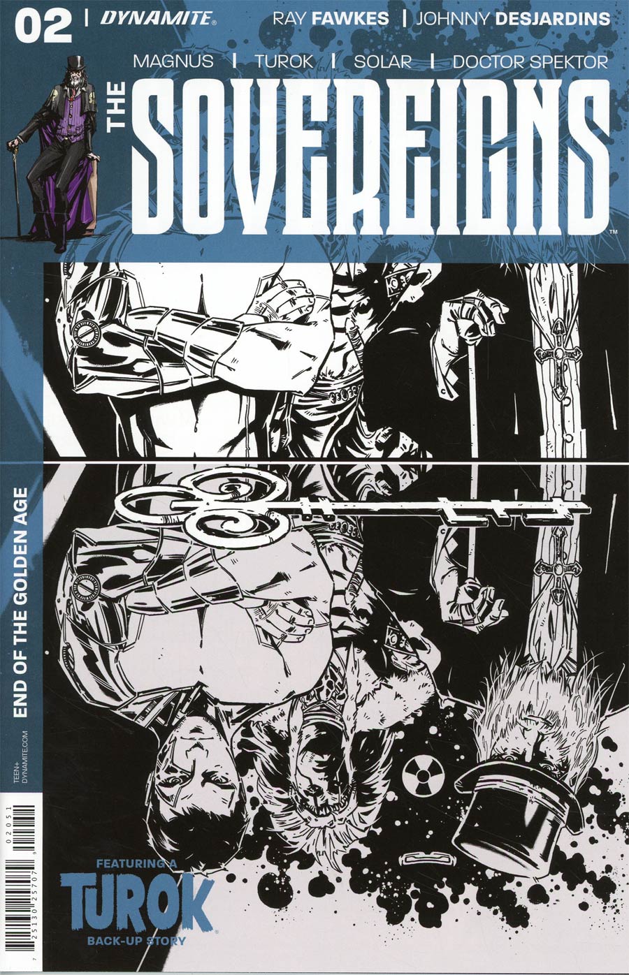 Sovereigns #2 Cover E Incentive Jorge Fornes Black & White Cover