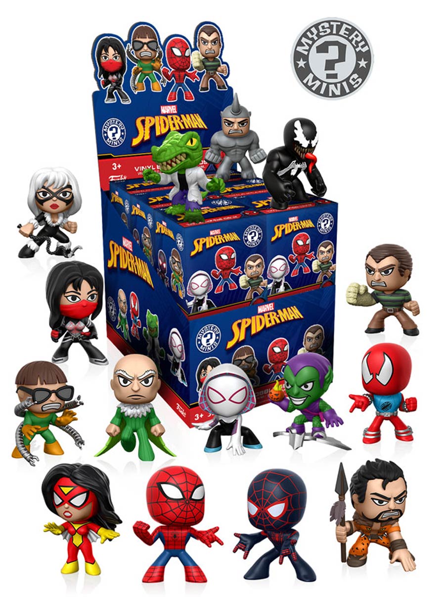 Spider-Man Classic Mystery Minis Blind Mystery Box
