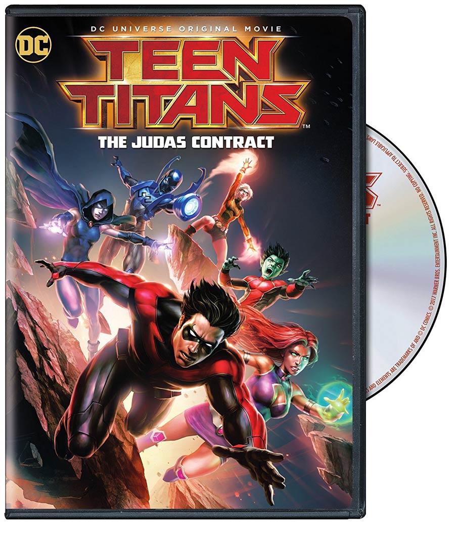 Teen Titans Judas Contract DVD