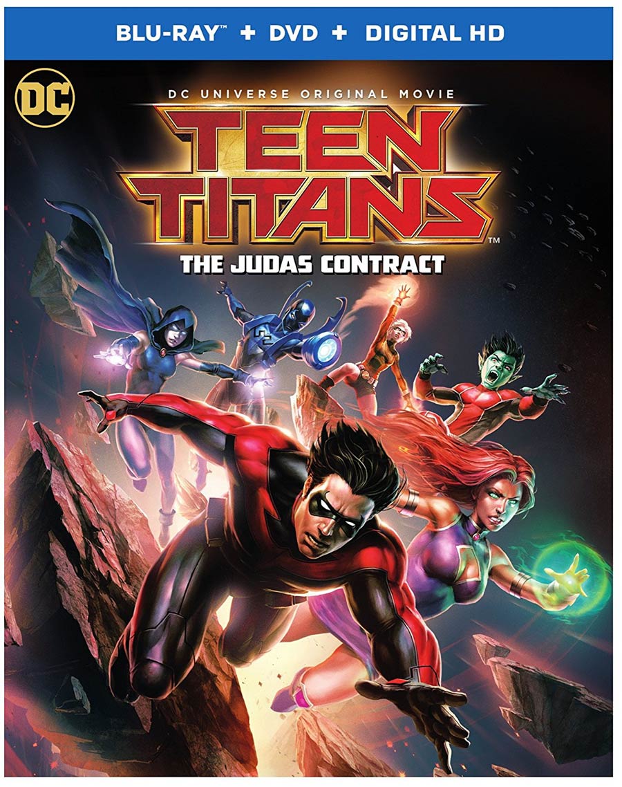 Teen Titans Judas Contract Combo Blu-ray DVD