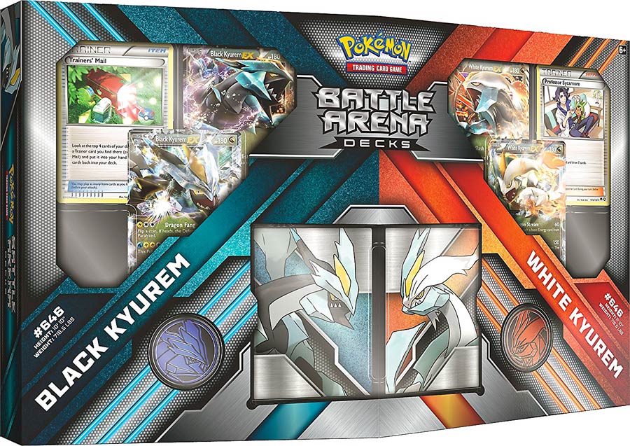 Pokemon TCG Battle Arena Decks Black Kyurem vs White Kyurem