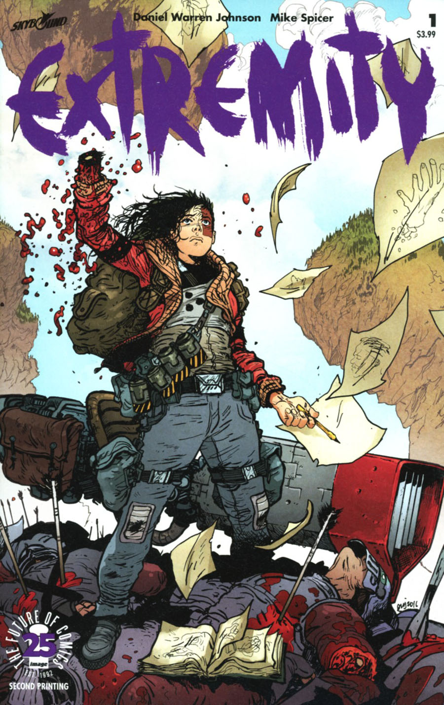 Extremity #1 Cover C 2nd Ptg Daniel Warren Johnson Variant Cover