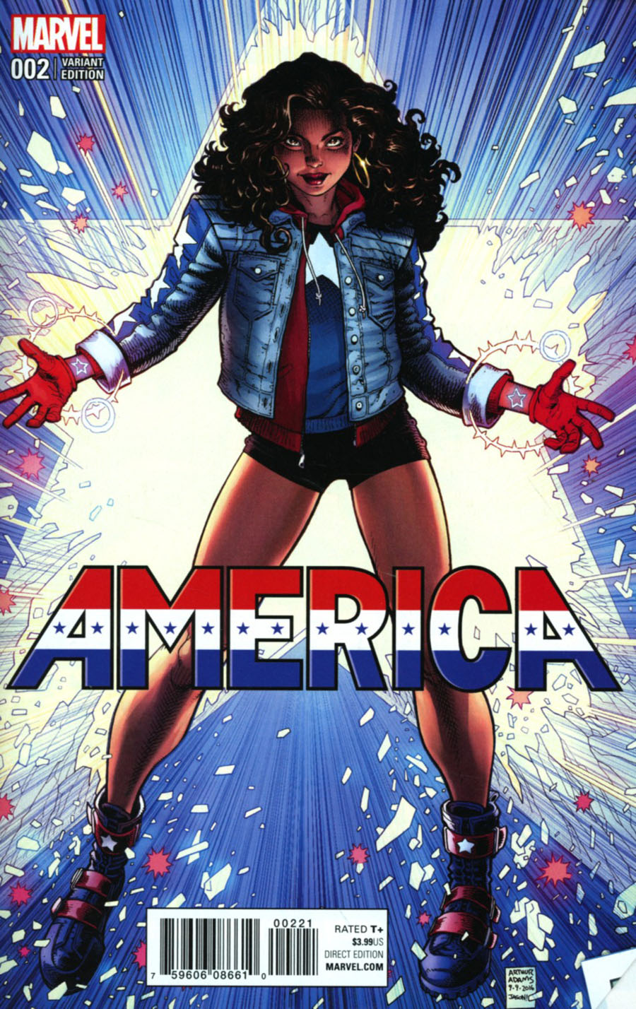 America #2 Cover C Incentive Arthur Adams Variant Cover