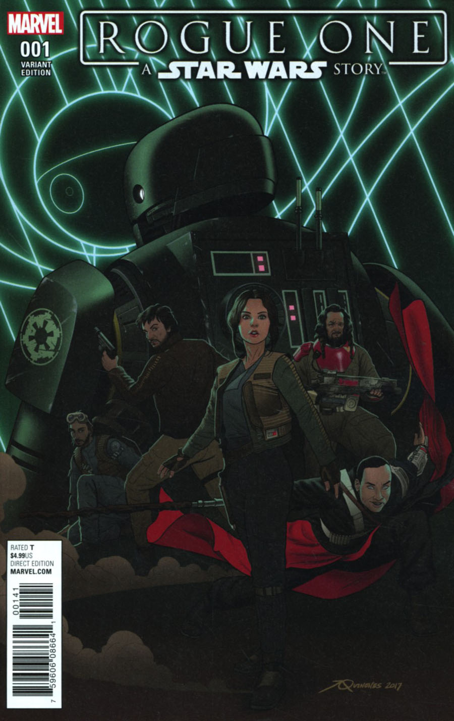 Star Wars Rogue One Adaptation #1 Cover E Incentive Joe Quinones Droids Variant Cover