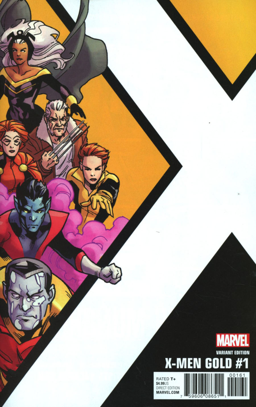 X-Men Gold #1 Cover F Incentive Leonard Kirk Corner Box Variant Cover (Resurrxion Tie-In)