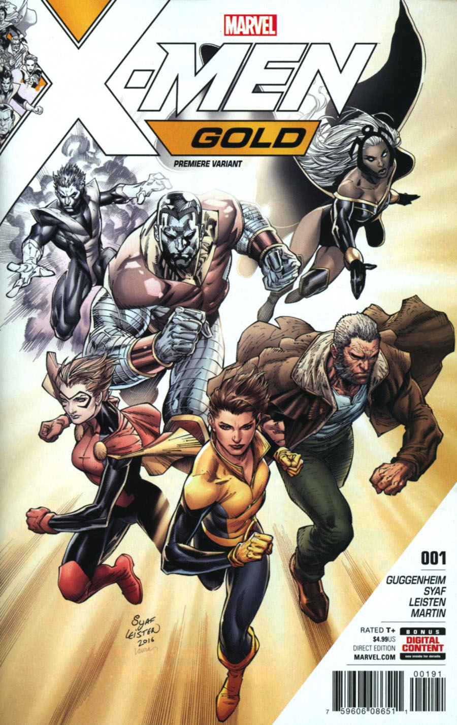 X-Men Gold #1 Cover J Incentive Ardian Syaf Premium Variant Cover (Resurrxion Tie-In)