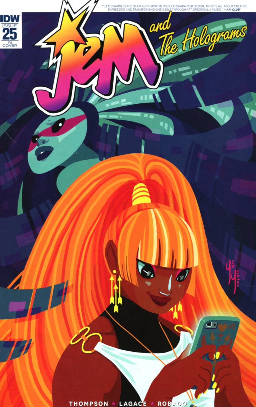 Jem And The Holograms #25 Cover C Incentive Yoshi Yoshitani Variant Cover