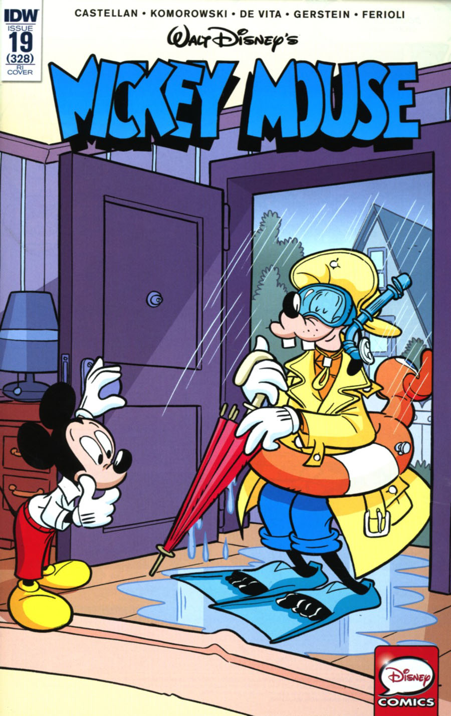 Mickey Mouse Vol 2 #19 Cover C Incentive Marco Mazzarello Variant Cover