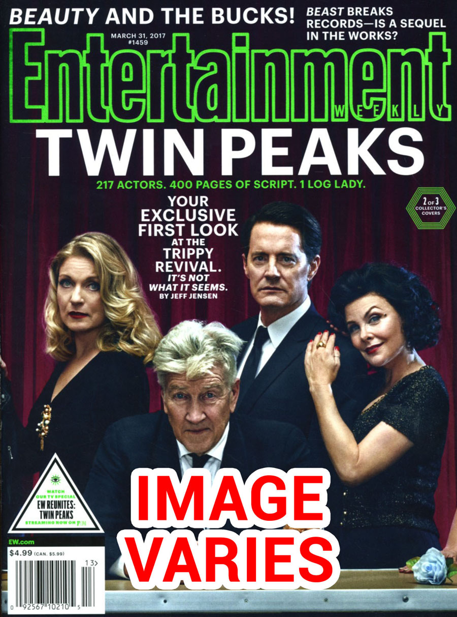 Entertainment Weekly #1459 March 31 2017 (Filled Randomly With 1 Of 3 Covers)