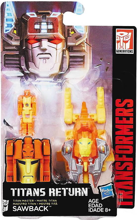 Transformers Titans Return Titan Masters Action Figure Assortment 201701 - Sawback