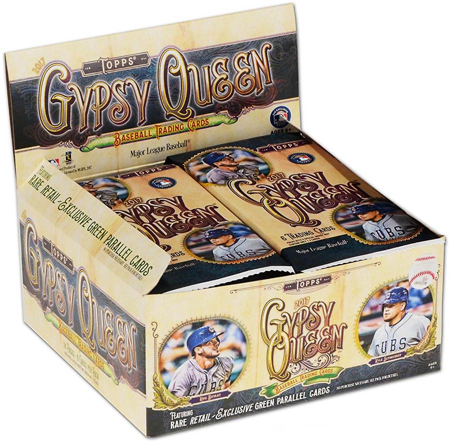 Topps 2017 Gypsy Queen Baseball Trading Cards Pack