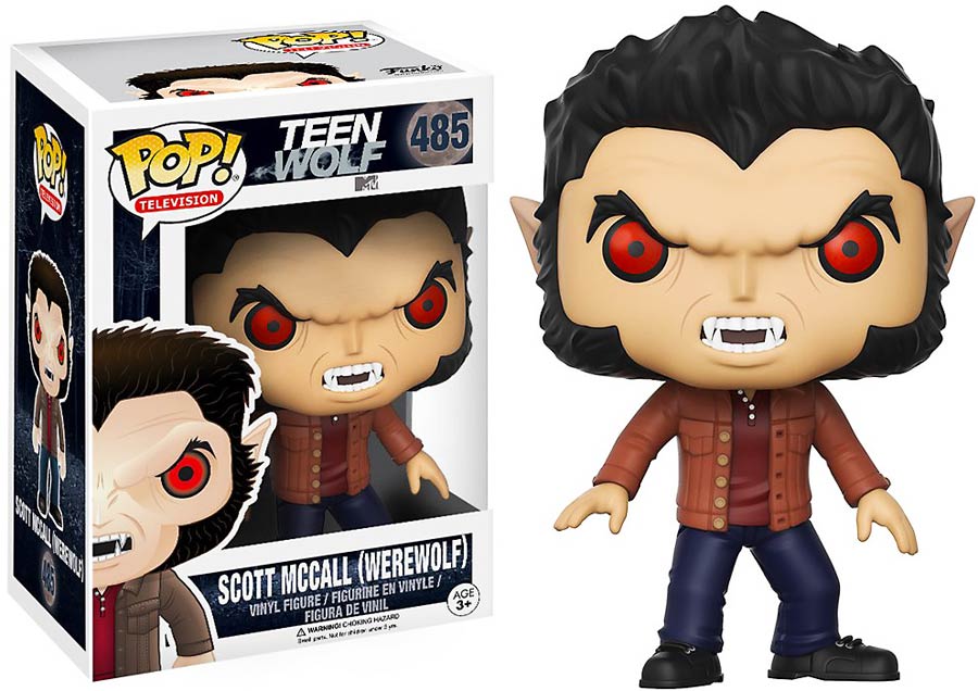 POP Television 485 Teen Wolf Scott McCall Werewolf Vinyl Figure