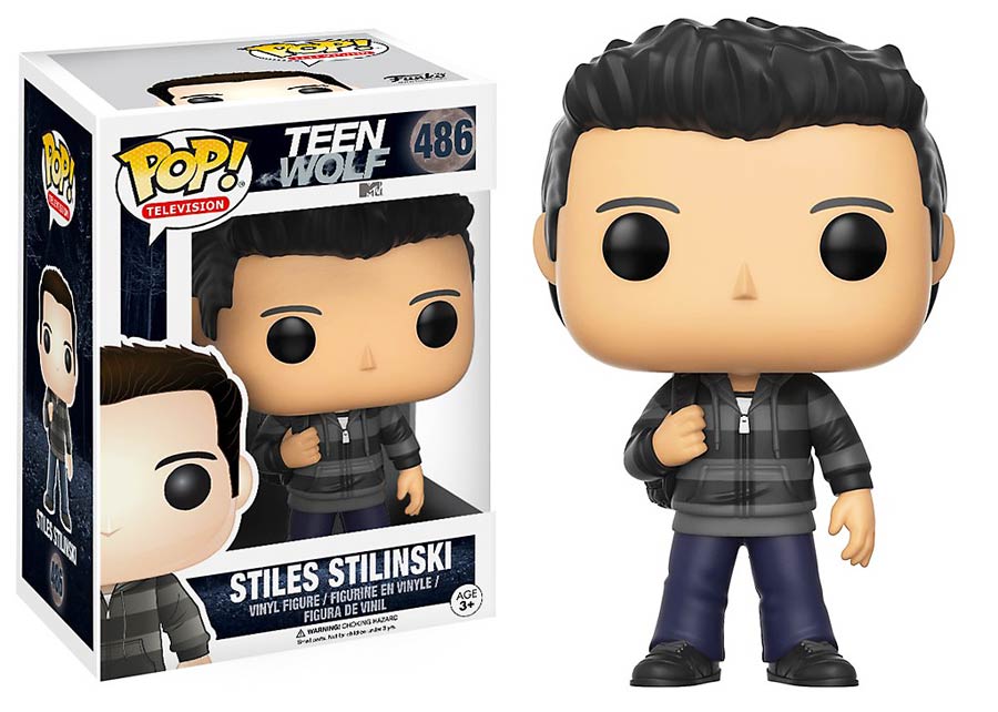 POP Television 486 Teen Wolf Stiles Stilinski Vinyl Figure