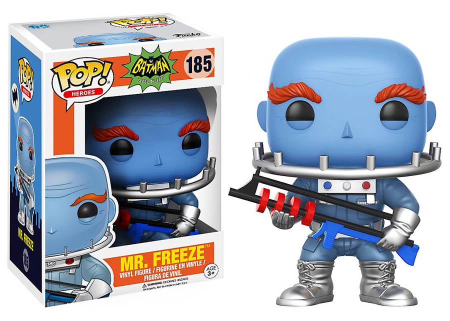 POP Heroes 185 Batman 1966 Mr Freeze Vinyl Figure