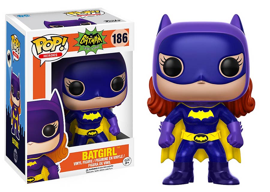 POP Heroes 186 Batman 1966 Batgirl Vinyl Figure