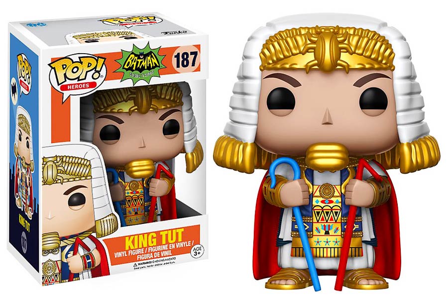 POP Heroes 187 Batman 1966 King Tut Vinyl Figure