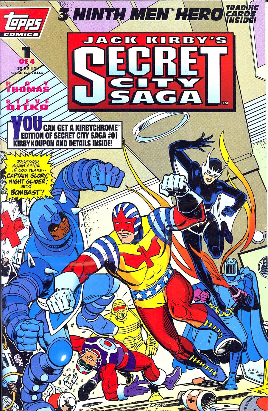 Jack Kirbys Secret City Saga #1 Cover B Without Polybag