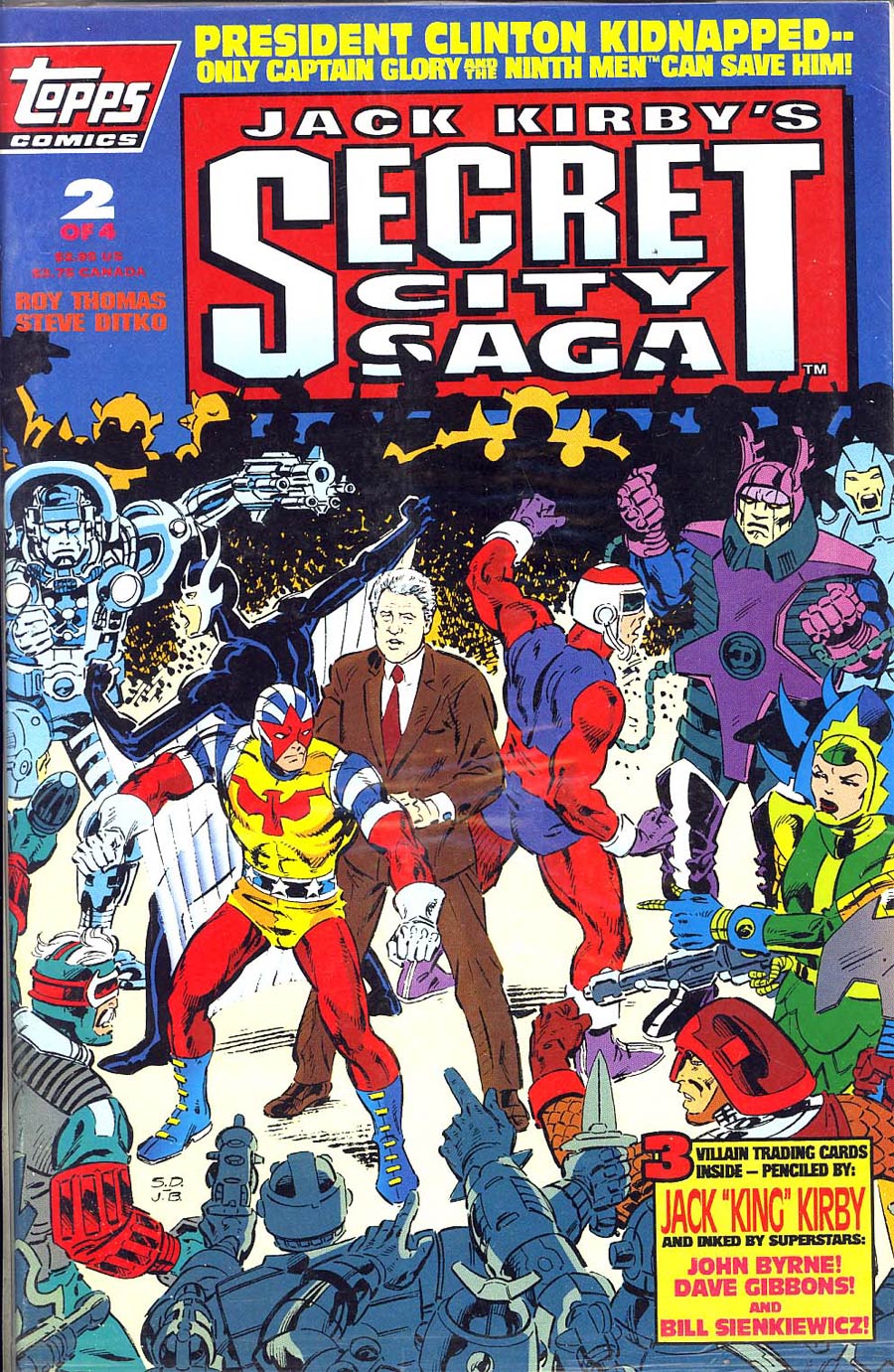 Jack Kirbys Secret City Saga #2 Cover B Without Polybag