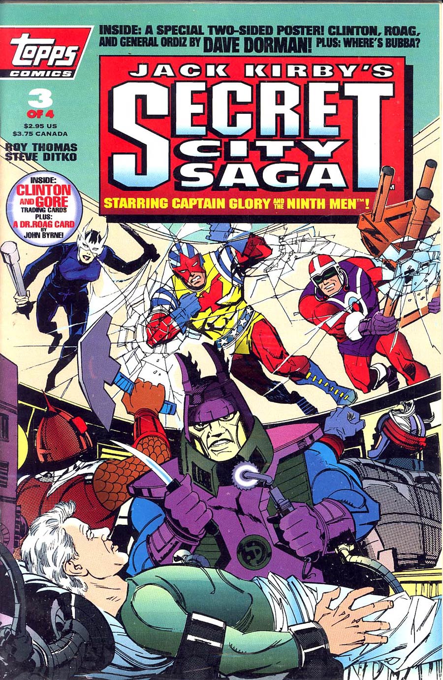 Jack Kirbys Secret City Saga #3 Cover B Without Polybag