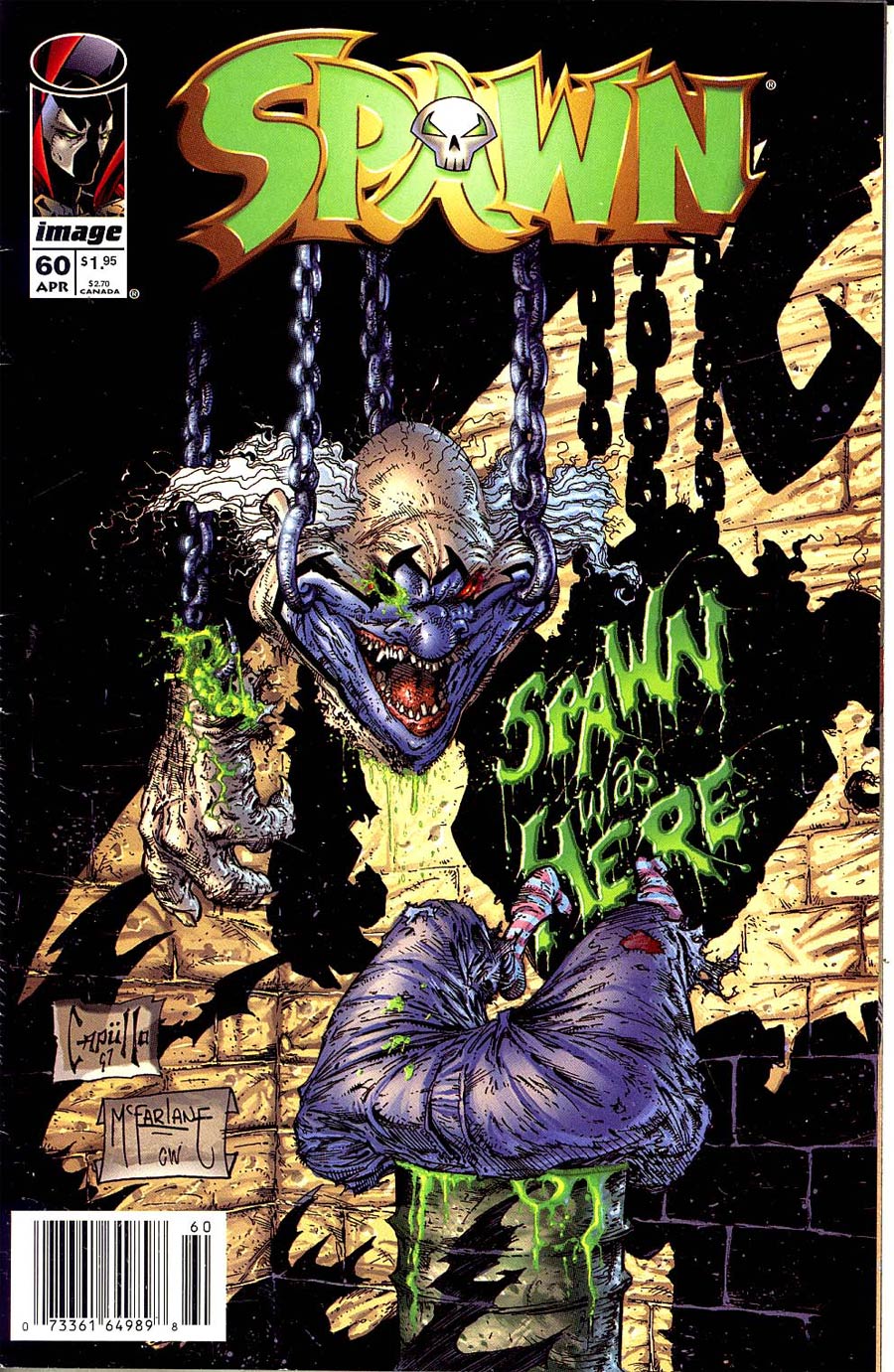 Spawn #60 Cover B Newsstand Edition