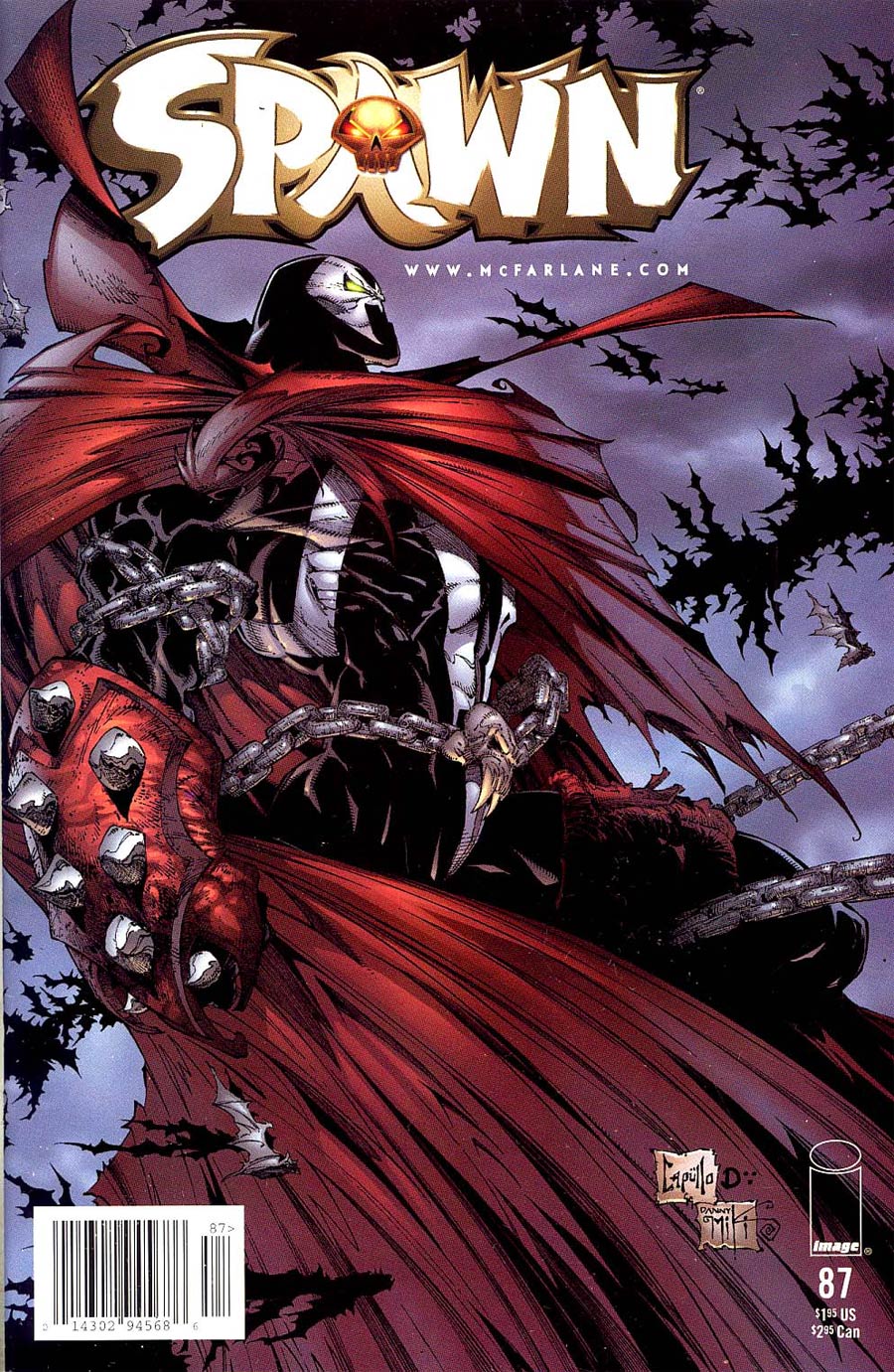 Spawn #87 Cover B Newsstand Edition