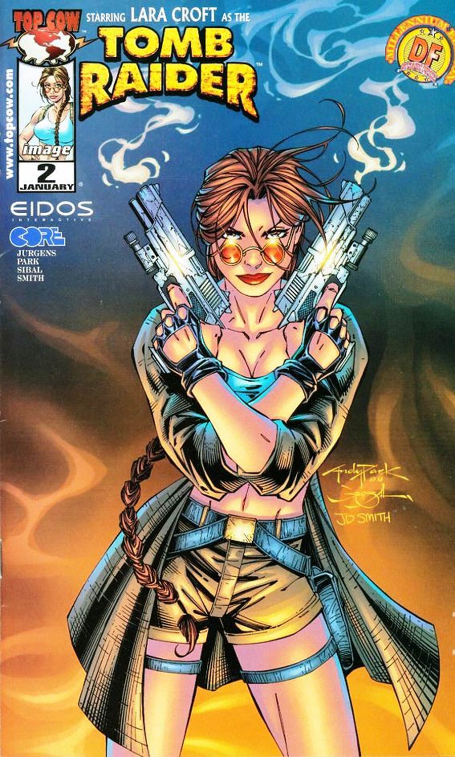 Tomb Raider #2 Cover D DF Variant Cover With Certificate