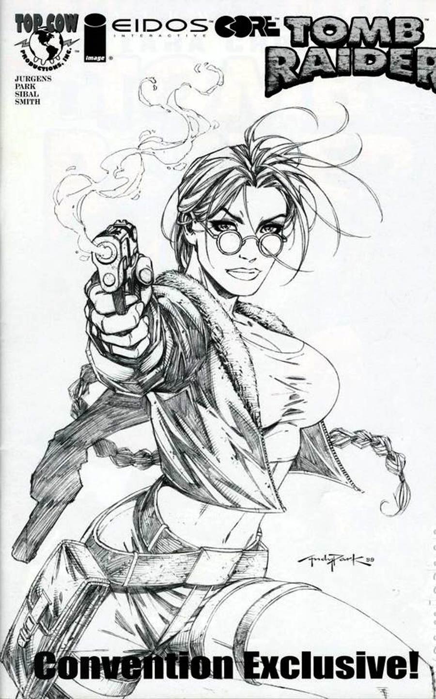 Tomb Raider Preview Edition 1999 Cover D Sketch Cover Con Edition