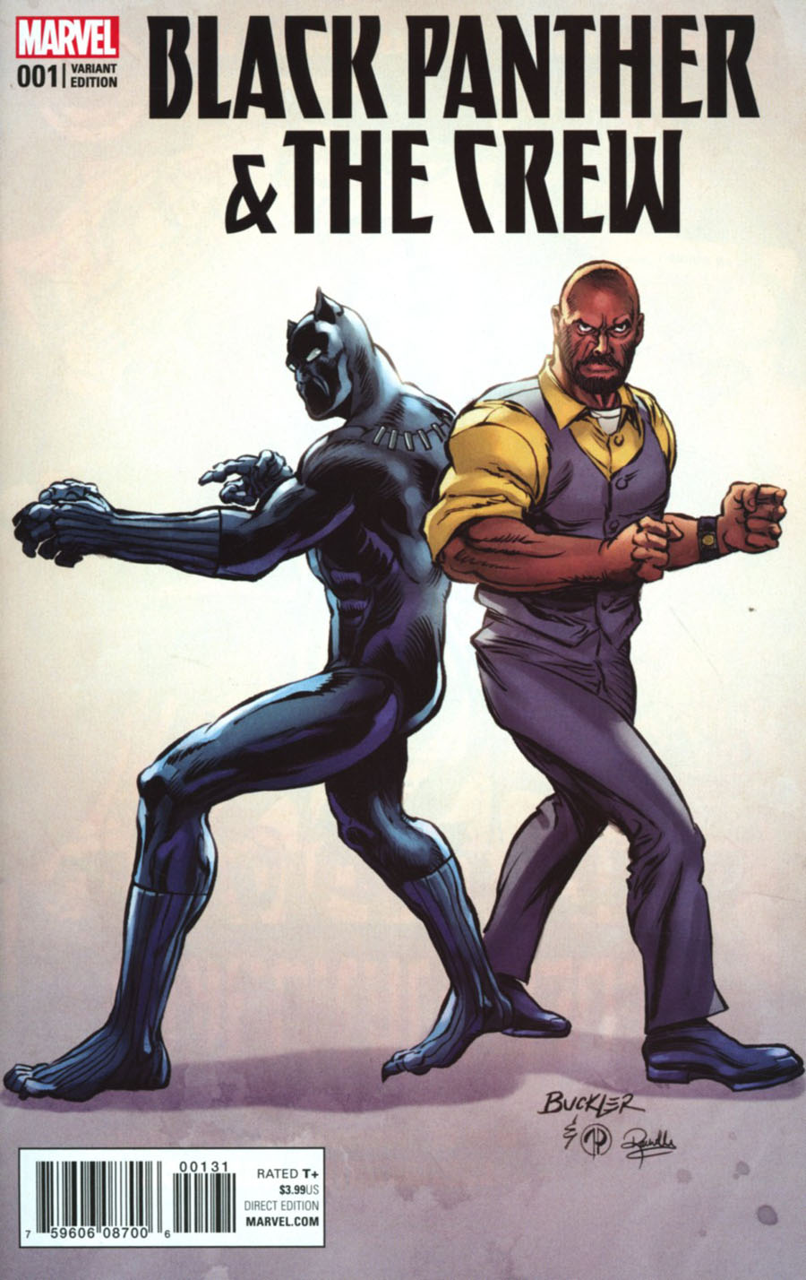 Black Panther And The Crew #1 Cover D Incentive Rich Buckler Classic Variant Cover