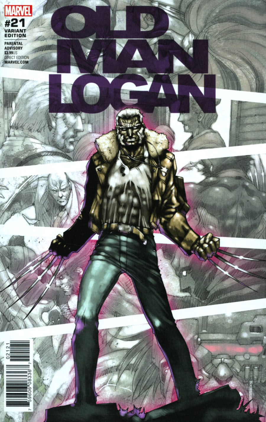 Old Man Logan Vol 2 #21 Cover C Incentive Kia Asamiya Variant Cover
