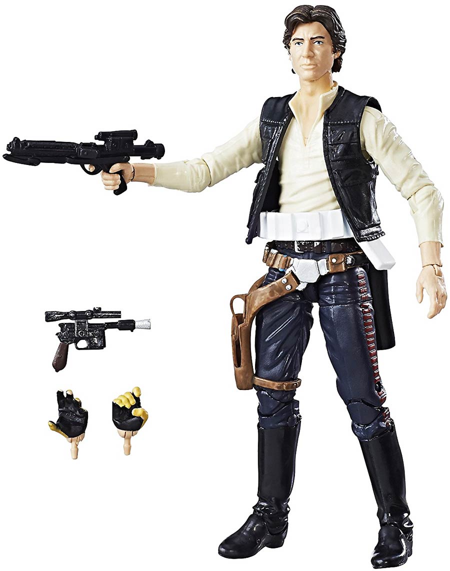Star Wars Black 40th Anniversary 6-Inch Action Figure Assortment 201701 - Han Solo