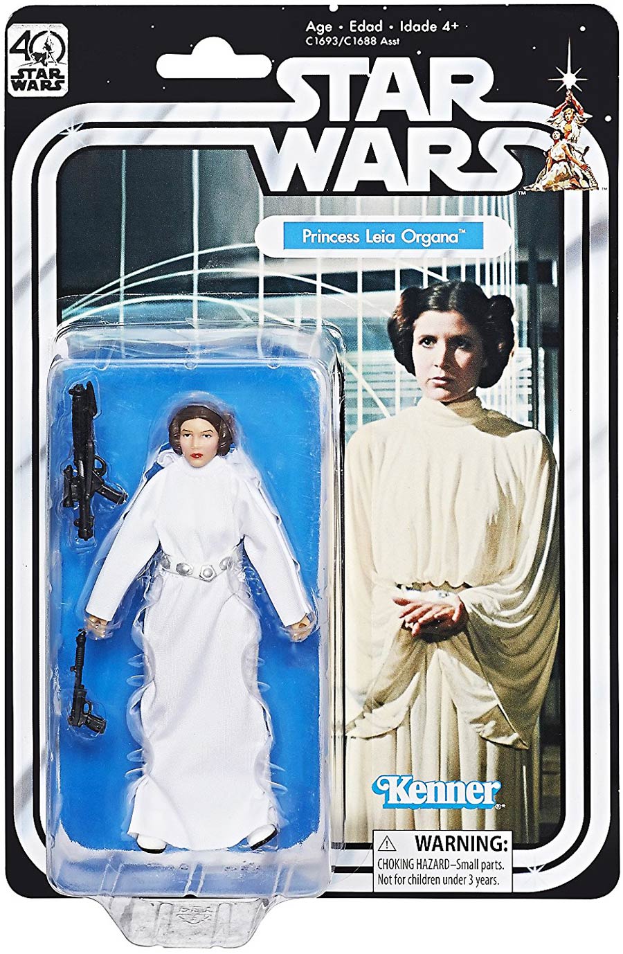 Star Wars Black 40th Anniversary 6-Inch Action Figure Assortment 201701 - Leia