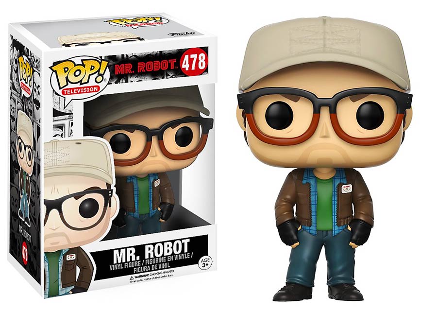 POP Television 478 Mr Robot Mr Robot Vinyl Figure