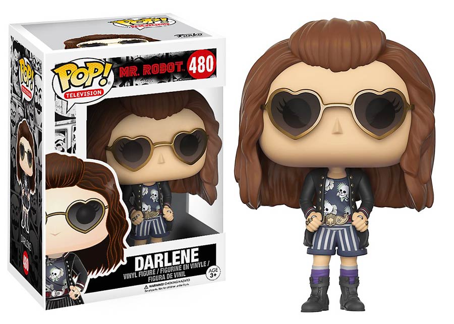 POP Television 480 Mr Robot Darlene Alderson Vinyl Figure