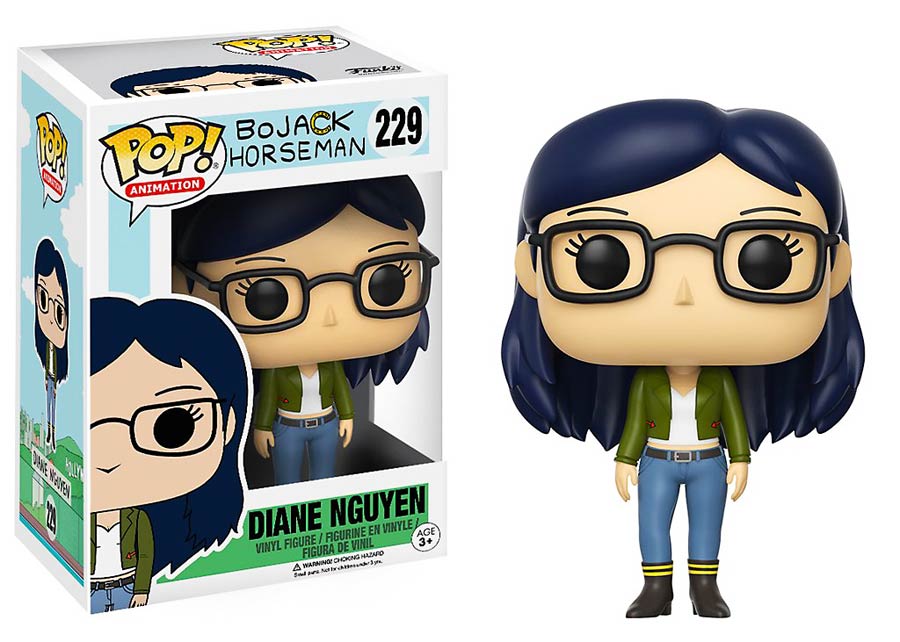 POP Animation 229 BoJack Horseman Diane Nguyen Vinyl Figure