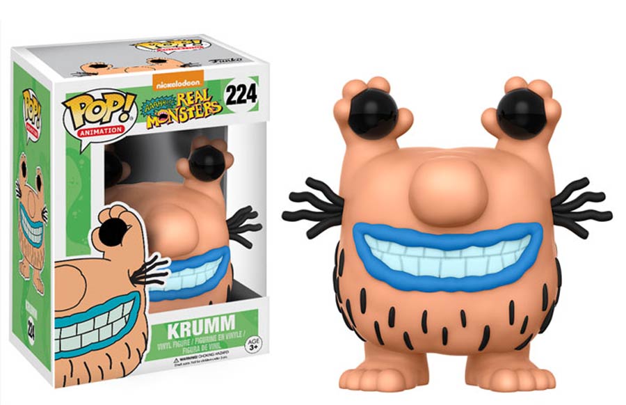 POP Animation 224 Nickelodeon Aaahh Real Monsters Krumm Vinyl Figure