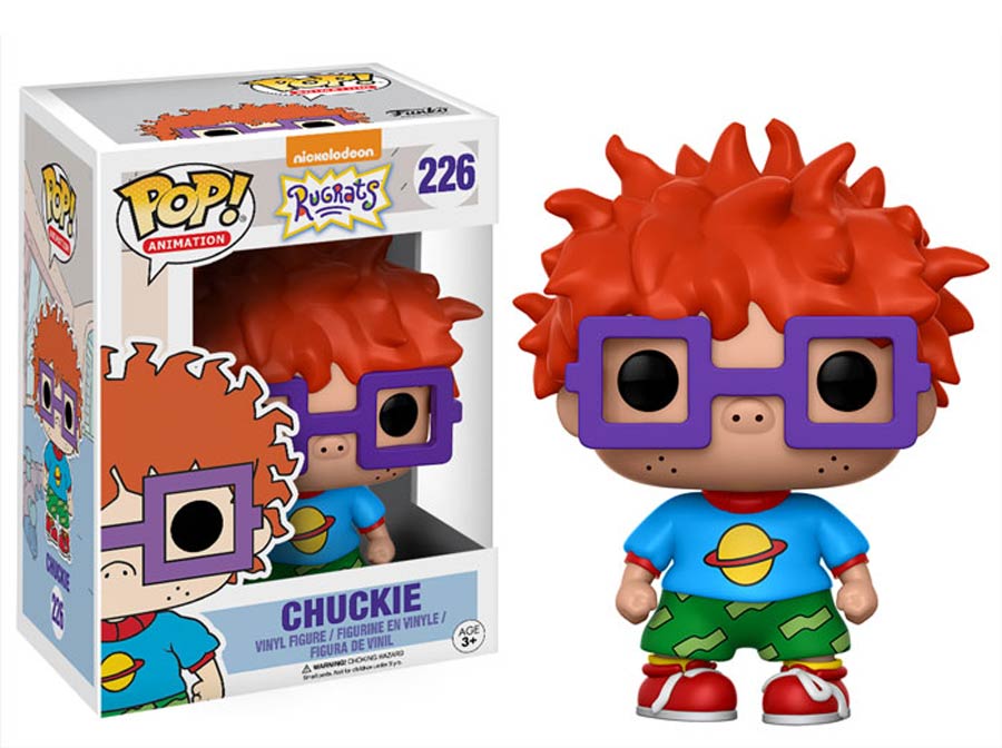 POP Animation 226 Nickelodeon Rugrats Chuckie Finster Vinyl Figure