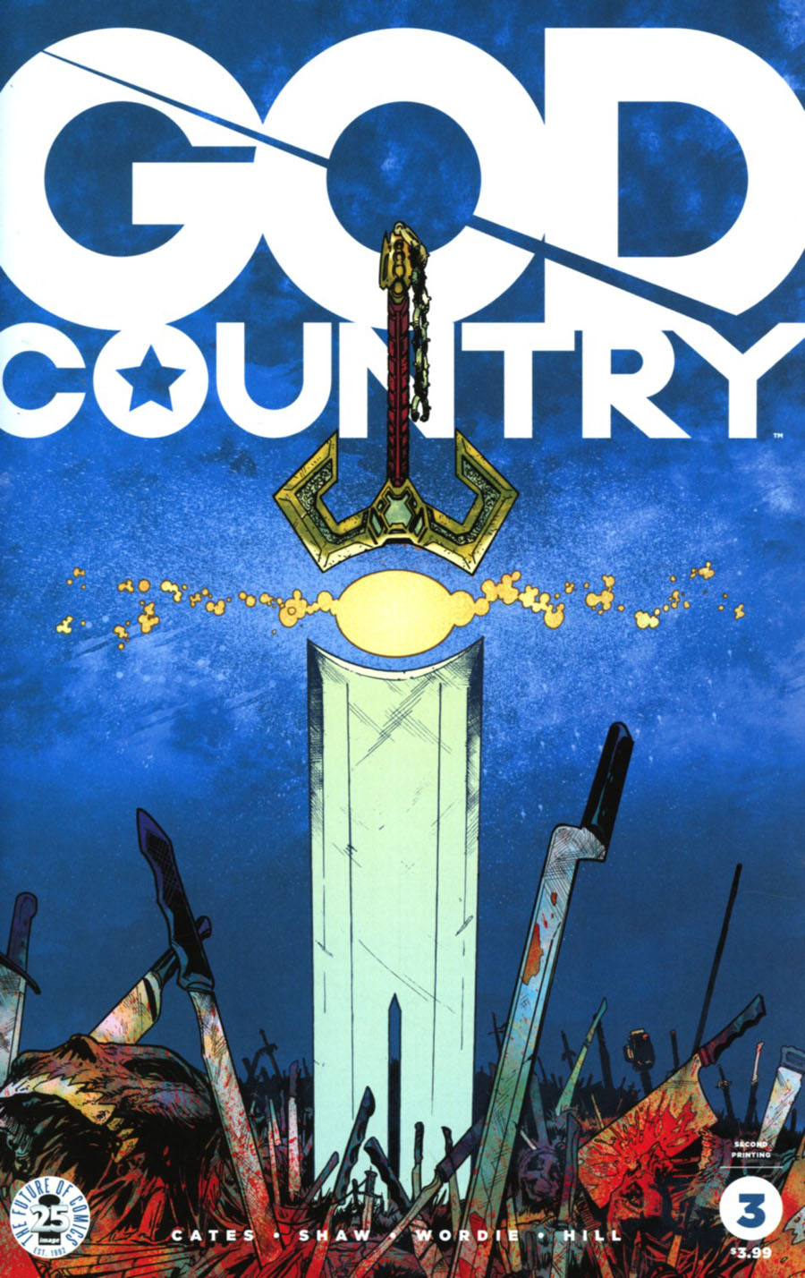 God Country #3 Cover C 2nd Ptg Geoff Shaw Variant Cover