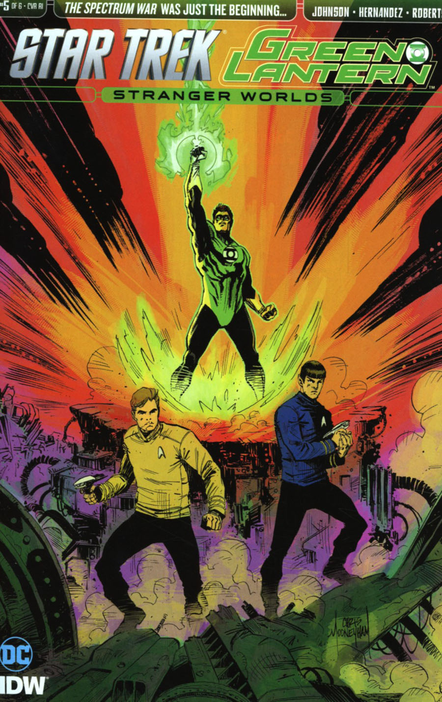 Star Trek Green Lantern Vol 2 Stranger Worlds #5 Cover C Incentive Chris Mooneyham Variant Cover