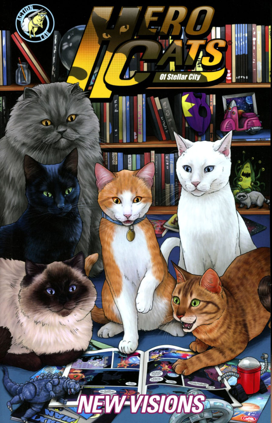 Hero Cats Of Stellar City Vol 5 New Visions TP