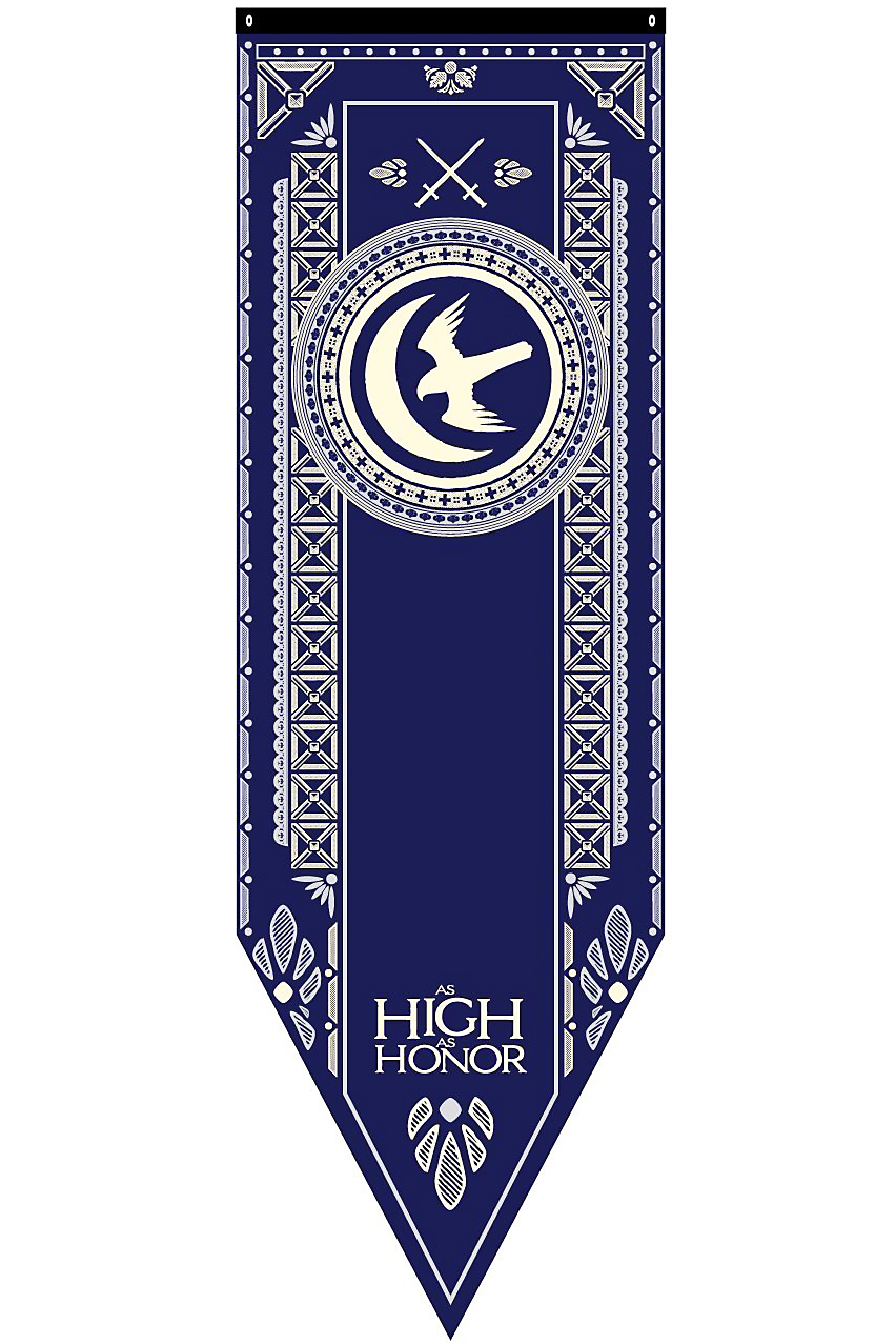 Game Of Thrones House Tournament Banner - Arryn