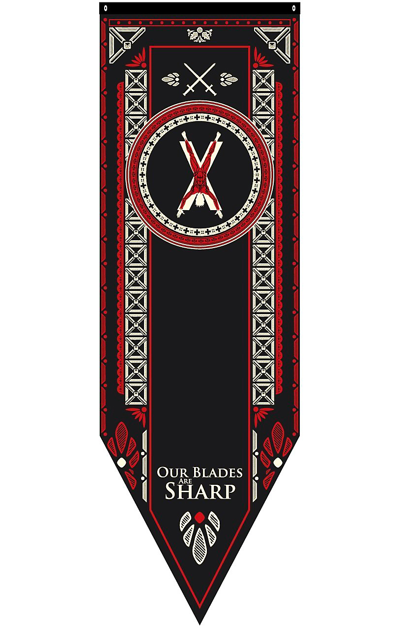 Game Of Thrones House Tournament Banner - Bolton