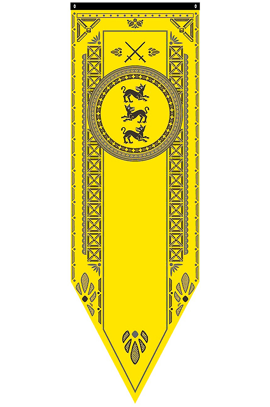 Game Of Thrones House Tournament Banner - Clegane
