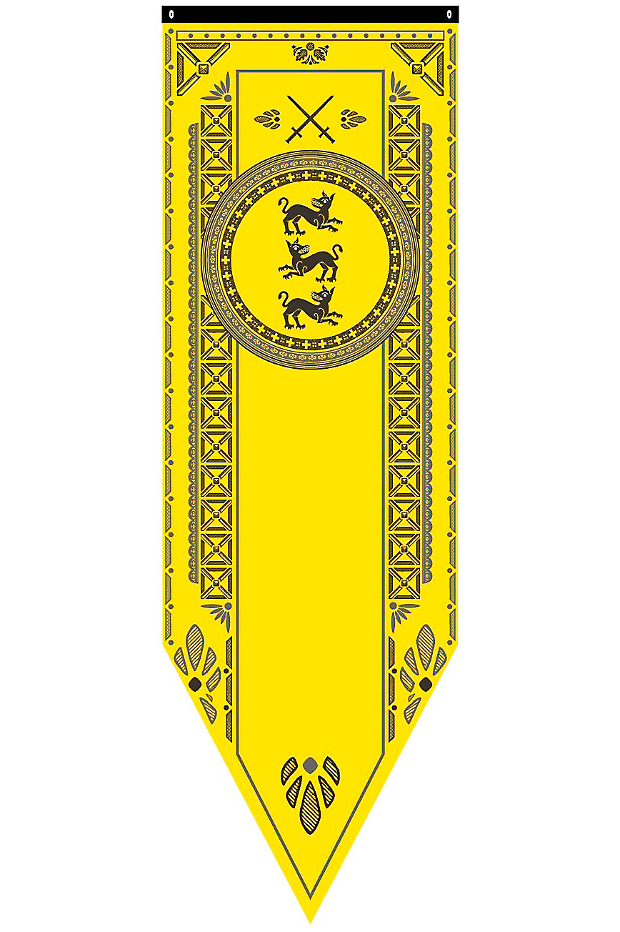Game Of Thrones House Tournament Banner - Clegane