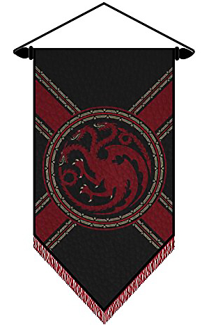 Game Of Thrones Wall Scroll - Targaryen