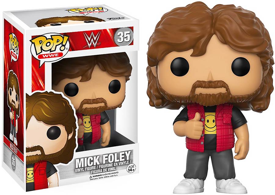 POP WWE 35 Mick Foley Old School Vinyl Figure