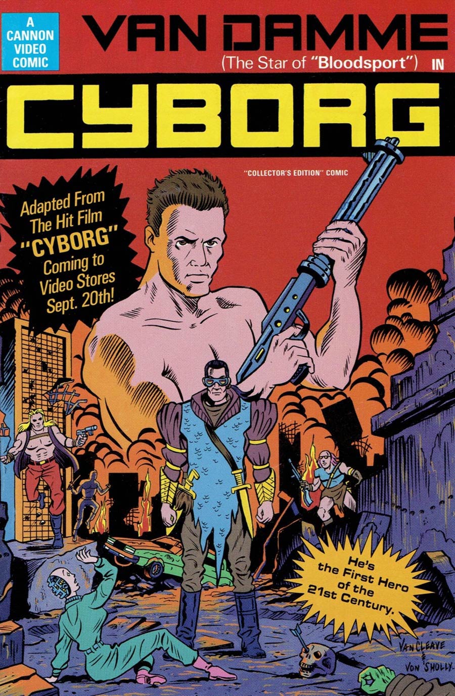 Cyborg The Comic Book #1 Cannon Video